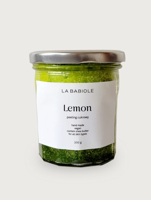 Lemon – peeling cukrowy