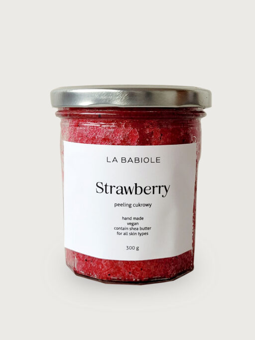 Strawberry – peeling cukrowy